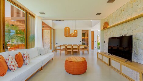 Casa de lujo con 6 suites y servicio de limpieza incluido