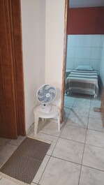 Rool banheiro e quarto