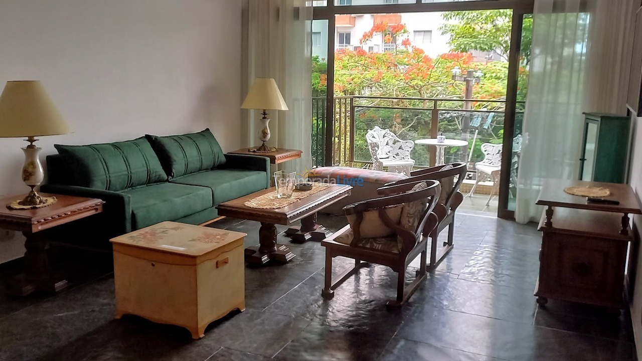 Apartamento para aluguel de temporada em Guarujá (Pitangueiras)