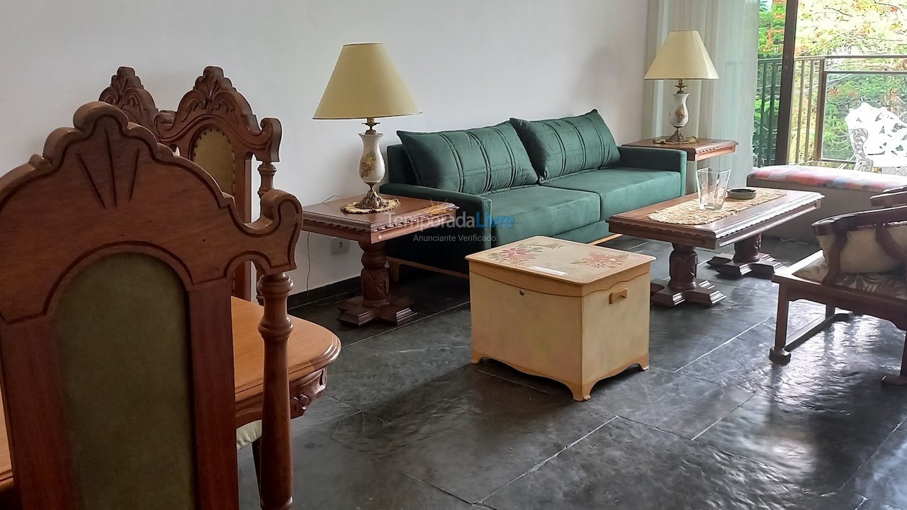 Apartamento para aluguel de temporada em Guarujá (Pitangueiras)