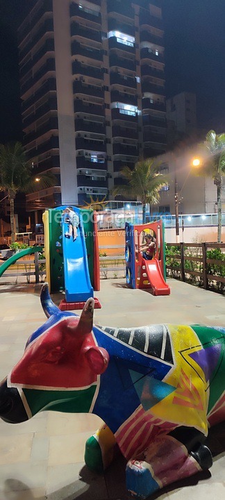 Apartamento para alquiler de vacaciones em Praia Grande (Praia do Caiçara)