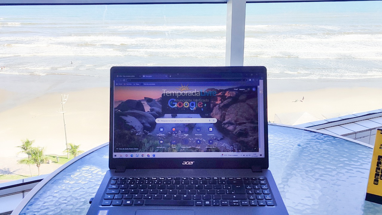 Apartamento para alquiler de vacaciones em Praia Grande (Praia do Caiçara)