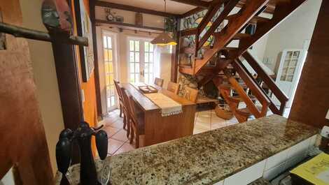 Casa grande e aconchegante com piscina em Maresias