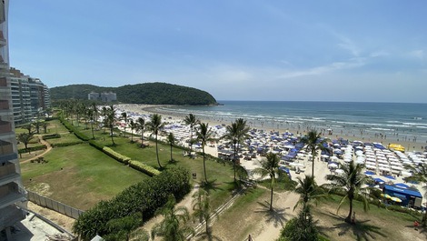 Apartamento frontal em riviera