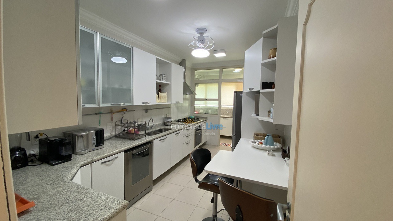 Apartamento para aluguel de temporada em Bertioga (Riviera de São Lourenço)