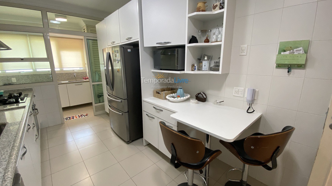 Apartamento para aluguel de temporada em Bertioga (Riviera de São Lourenço)