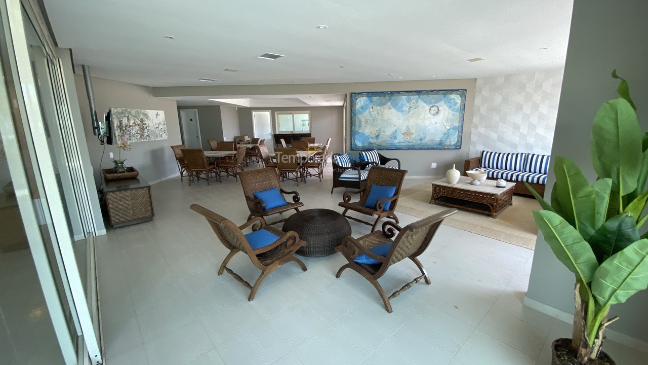Apartamento para aluguel de temporada em Bertioga (Riviera de São Lourenço)