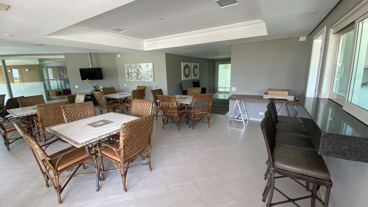 Apartamento para aluguel de temporada em Bertioga (Riviera de São Lourenço)