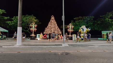 Calçadão praia de pitangueiras 