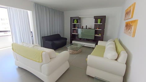 3 Dormitorios com vista do mar 2 vagas de garagem privativas