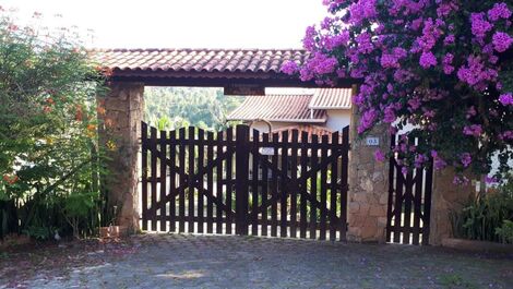 Entrada chácara terrinha das flores