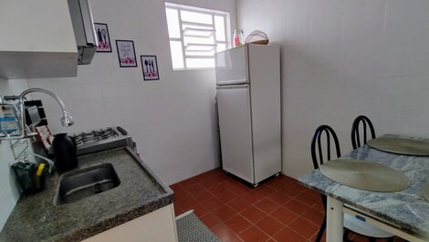 Apartamento familiar a três minutos da praia de pitangueiras