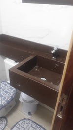 Apartment for rent in Praia Grande Ubatuba Sp for 08 people.