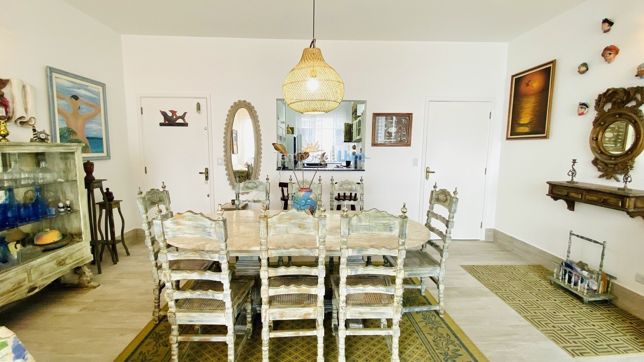 Apartamento para aluguel de temporada em Guarujá (Pitangueiras)