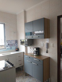 1 dorm Guilhermina. Wifi, aceito pet pequeno porte