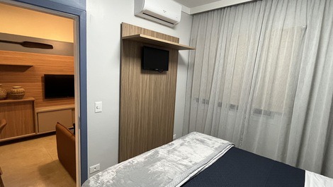 Tvs da sala e suíte