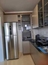 Apartamento Pé na Areia em Praia Grande