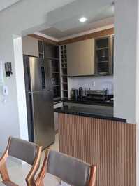 Apartamento Pé na Areia em Praia Grande