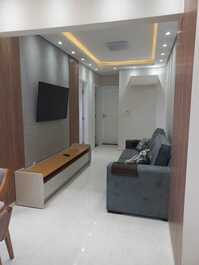 Apartamento Pé na Areia em Praia Grande