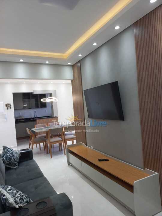 Apartamento para aluguel de temporada em Praia Grande (Maracanã)