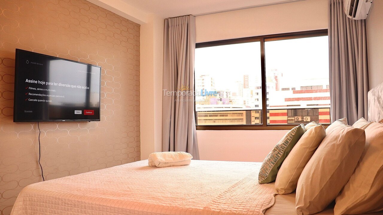 Apartamento para alquiler de vacaciones em João Pessoa (Pb Praia de Cabo Branco)