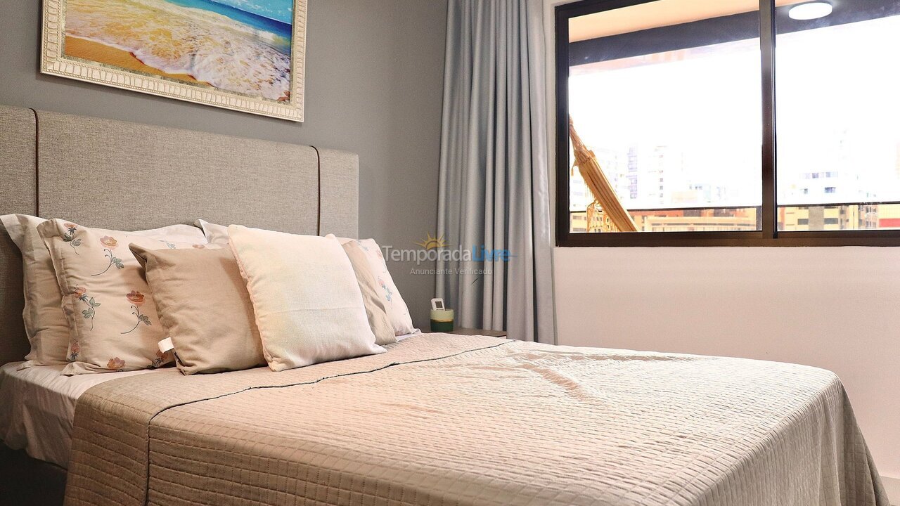 Apartamento para alquiler de vacaciones em João Pessoa (Pb Praia de Cabo Branco)