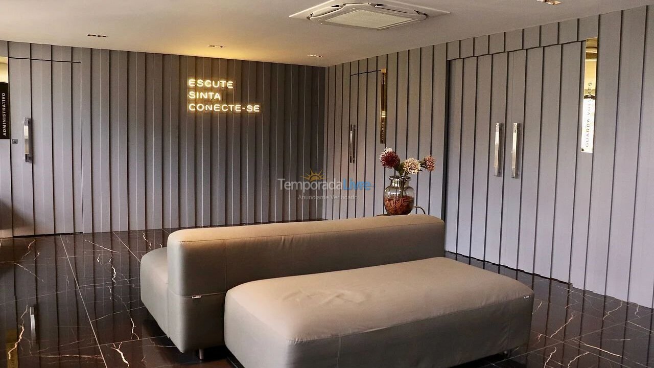 Apartamento para alquiler de vacaciones em João Pessoa (Pb Praia de Cabo Branco)