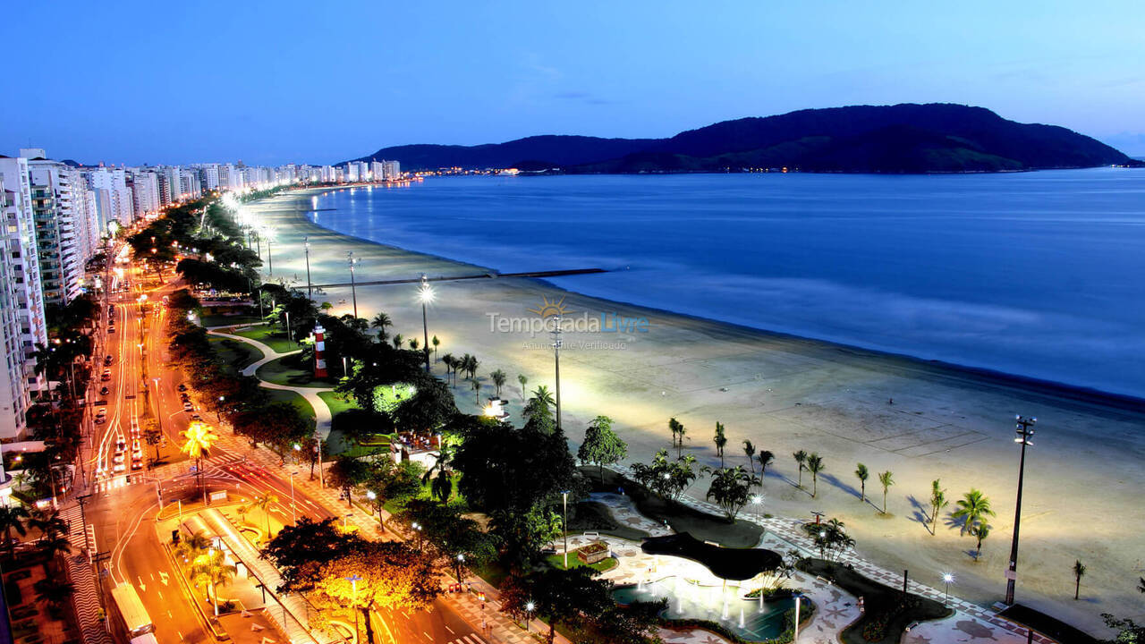 Apartamento para alquiler de vacaciones em Santos (Gonzaga)