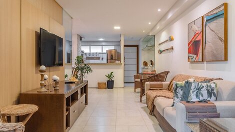 Apartamento en la playa de Scopa en Porto das Dunas por Carpediem