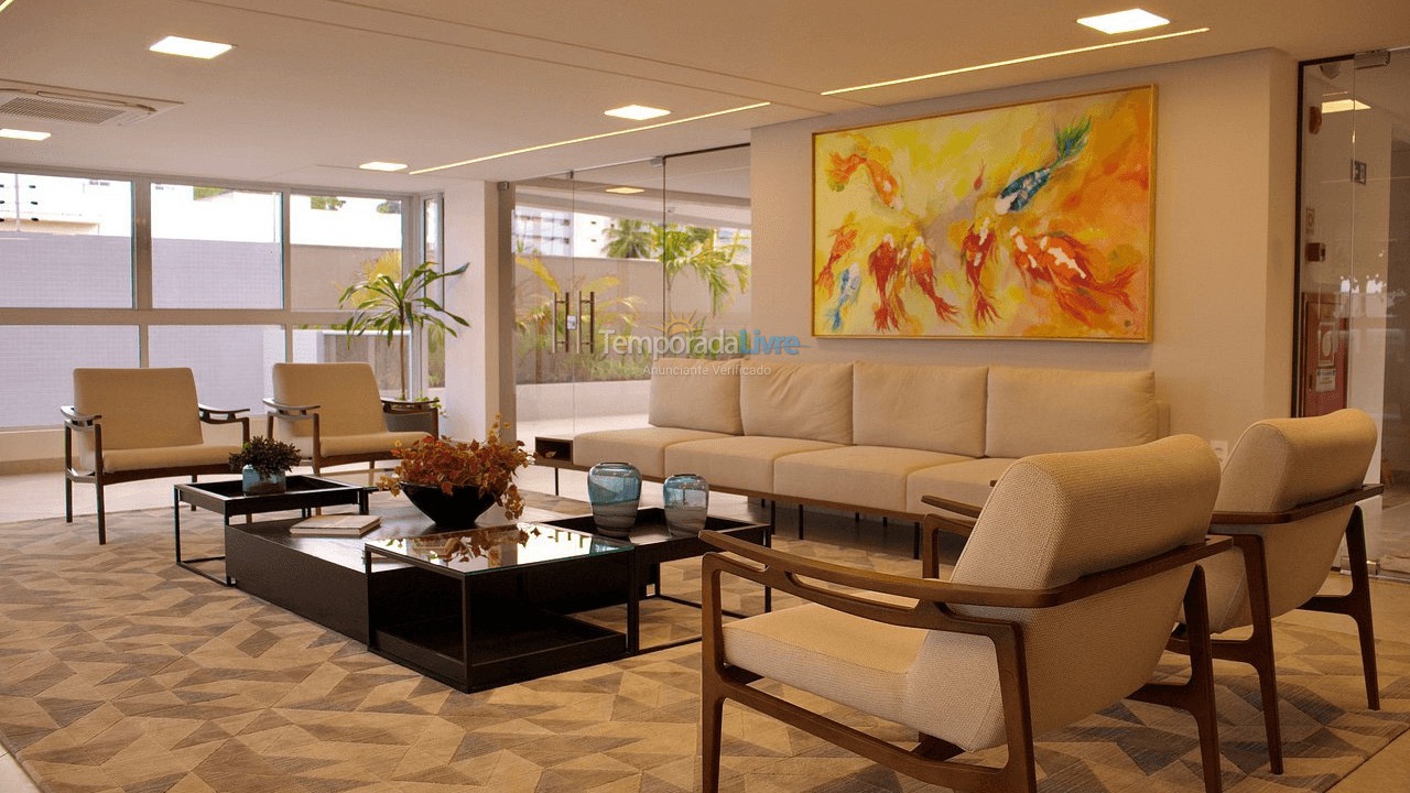 Apartamento para alquiler de vacaciones em João Pessoa (Pb Praia de Cabo Branco)