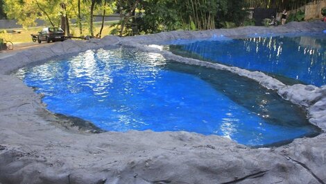 Casa Bambu Spa com cachoeira privativa