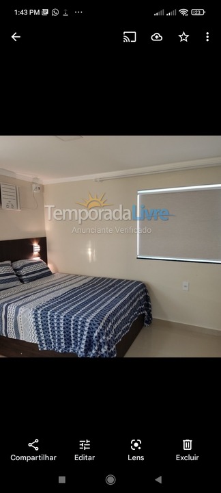 Casa para aluguel de temporada em São Francisco de Itabapoana (Praia de Manguinhos)