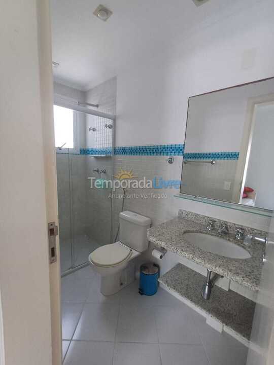 Apartamento para aluguel de temporada em Bertioga (Riviera de São Lourenço)