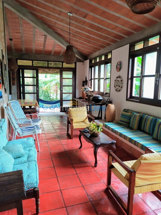 Casa para alquiler de vacaciones em Ubatuba (Praia do Tenório)