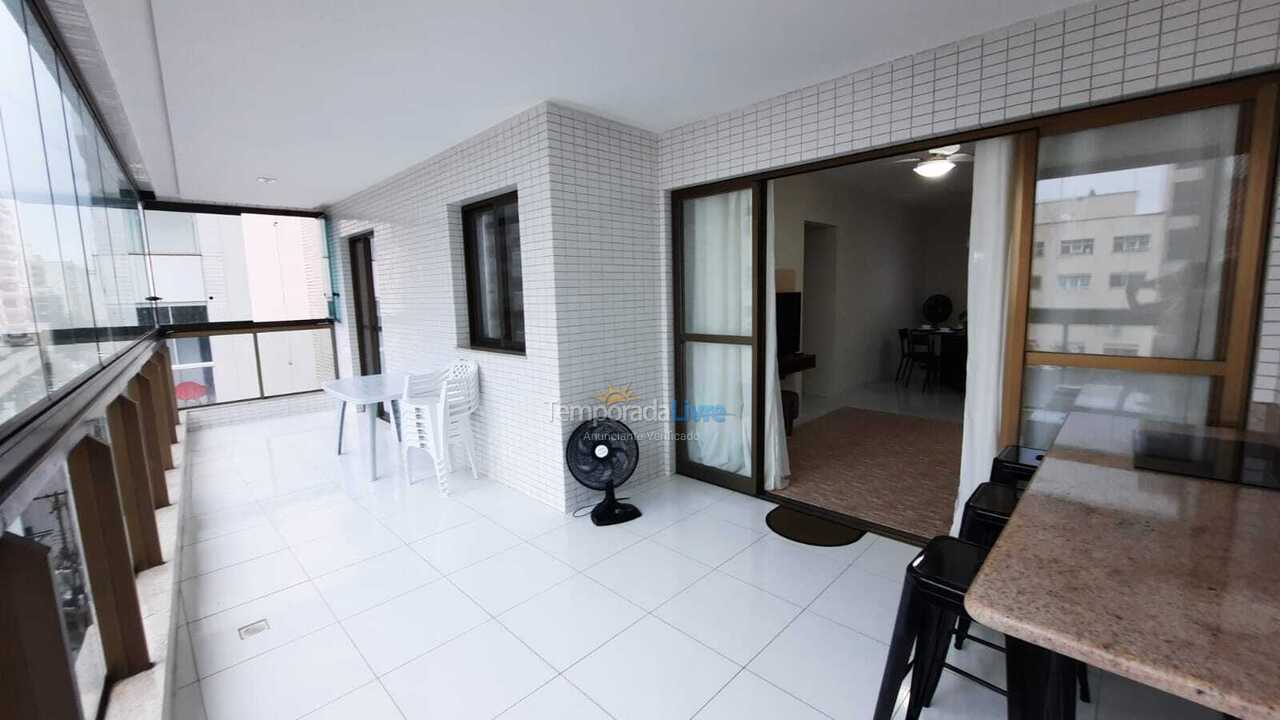 Apartment for vacation rental in Guarapari (Praia do Morro)