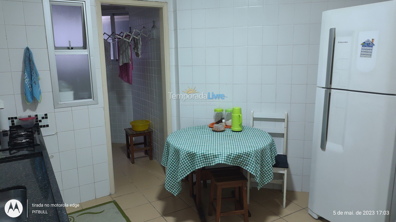 Apartment for vacation rental in Praia Grande (Guilhermina)