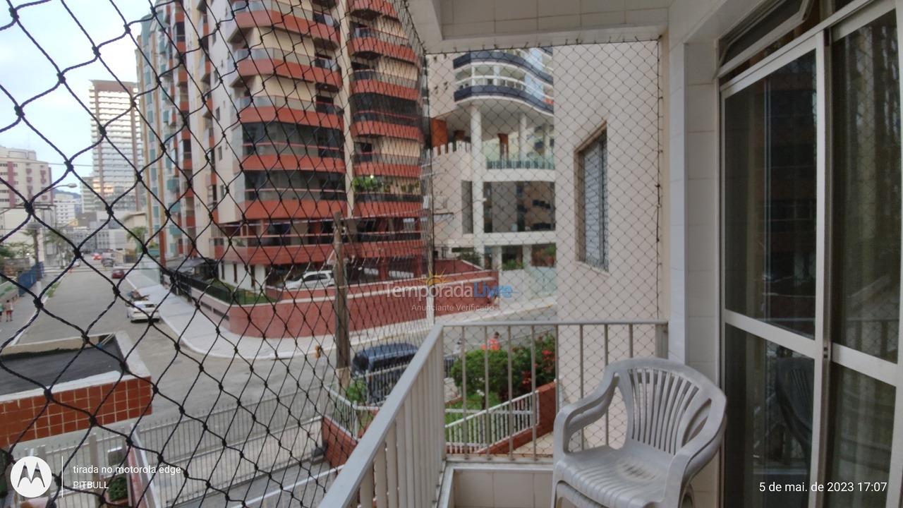 Apartment for vacation rental in Praia Grande (Guilhermina)