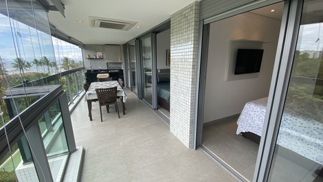 Apartamento pé na grama em Riviera