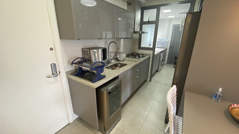 Apartamento pé na grama em Riviera