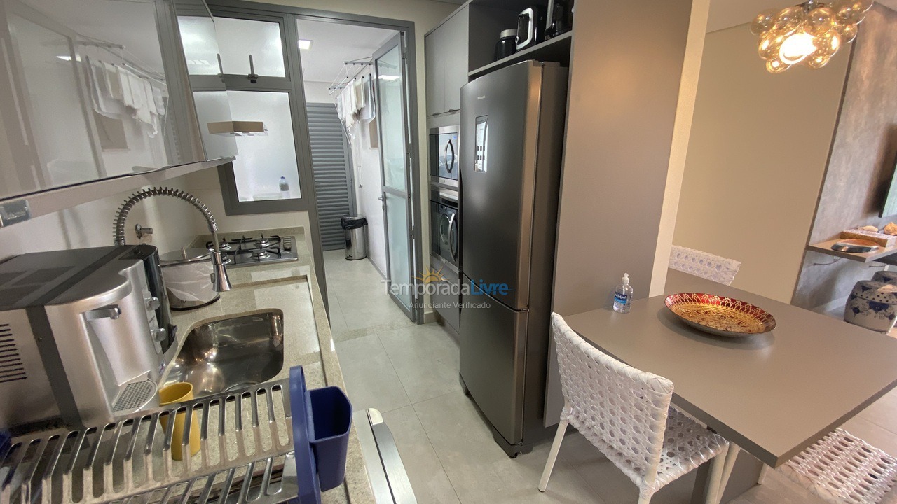 Apartamento para aluguel de temporada em Bertioga (Riviera de São Lourenço)