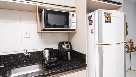 Ajuste espacioso y central para la temporada.