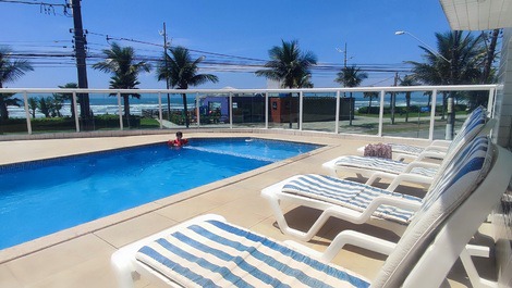 Disponible TIRADENTES frente al mar con asador/Wi-Fi