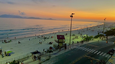 Vista da varanda / fim de tarde