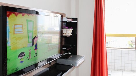 M064 - Apto Vista Mar c/ Piscina e Wi-Fi