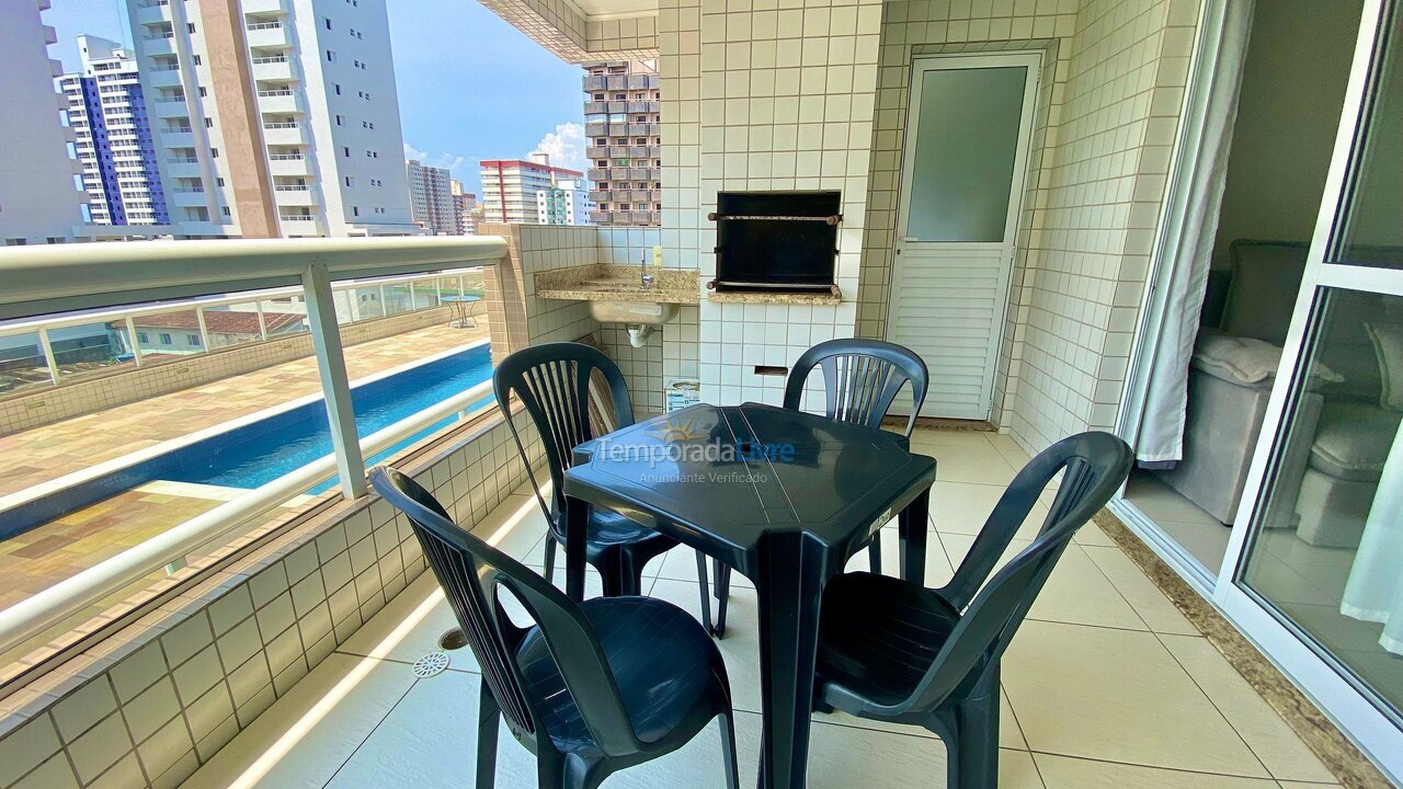 Apartment for vacation rental in Praia Grande (Aviação)