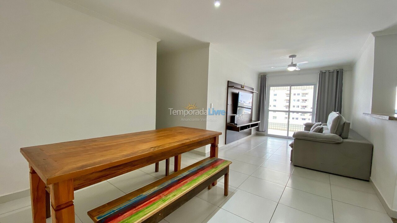 Apartment for vacation rental in Praia Grande (Aviação)