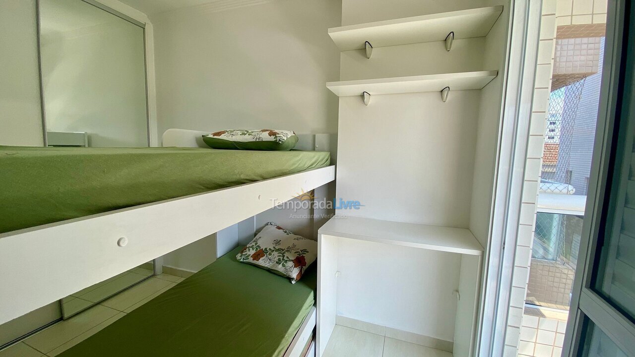 Apartment for vacation rental in Praia Grande (Aviação)