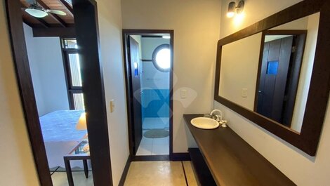 Casa de vacaciones para 8 personas, 4 suites, en Praia da Vigia en Garopaba/SC