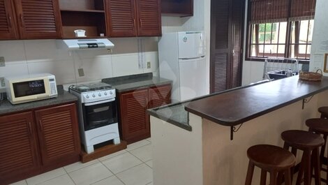 Apartamento en planta baja para hasta 7 personas en el barrio de Morrinhos en Garopaba/SC