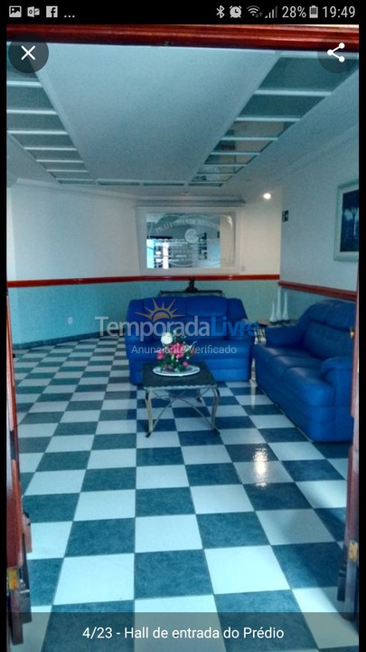 Apartamento para alquiler de vacaciones em Praia Grande (Aviação)